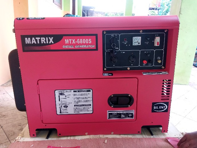 images Sewa Mesin Genset Matrix MTX-6800s Sewa / Rental Beton Cutter 